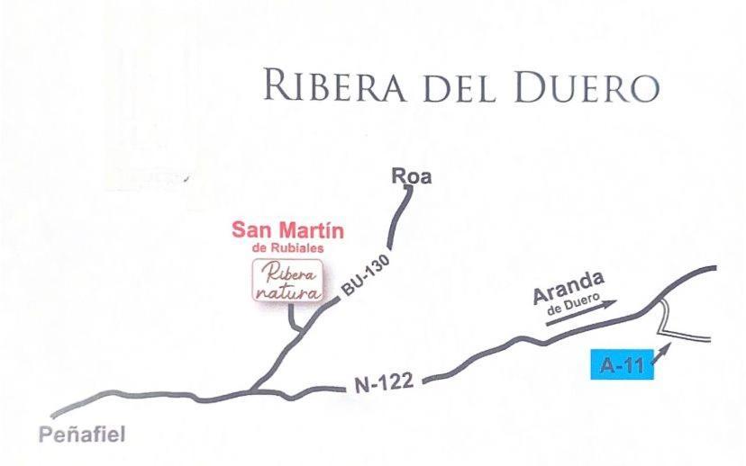 Apartamentos Turisticos Ribera Natura San Martin de Rubiales エクステリア 写真